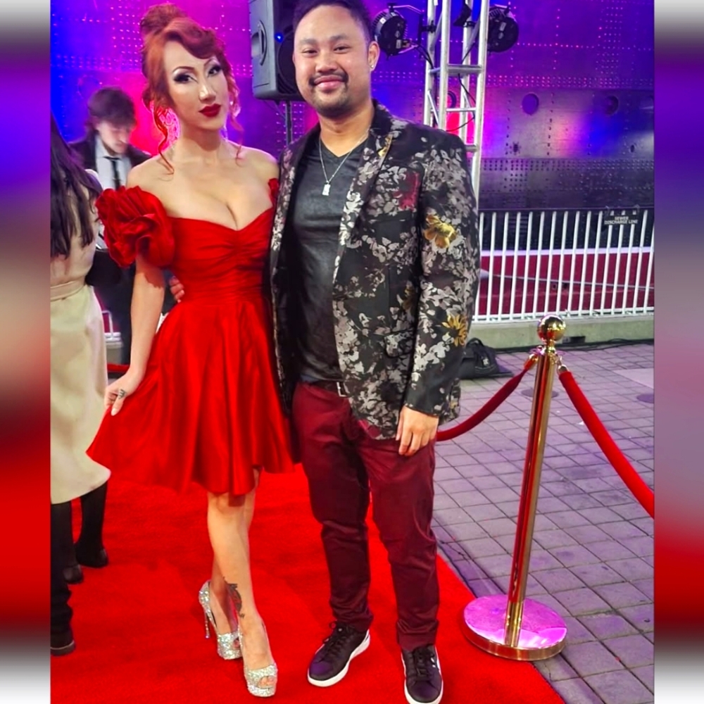 Elegant Formal Red Dress